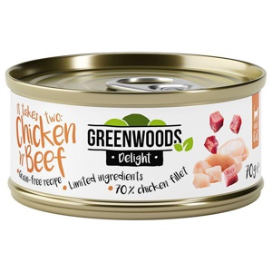 Greenwoods Delight Hühnerfilet mit Rind Produktbild