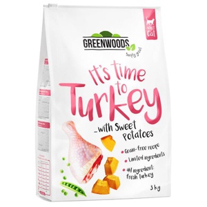 Greenwoods Pute mit Süßkartoffeln, Erbsen und Kürbis Produktbild