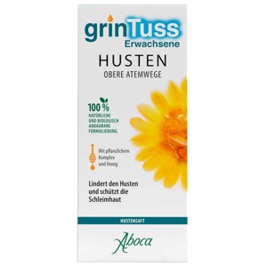 grinTuss Erwachsene HUSTEN 180 g Sirup Produktbild