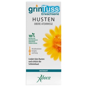 Grintuss Erwachsene mit Poliresin®, 128 g Sirup Produktbild