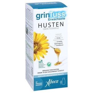 grinTuss HUSTEN Erwachsene 128 g Sirup Produktbild