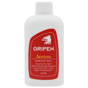 Gripen Aceton Kemiskt Rent 150ml produkt bild