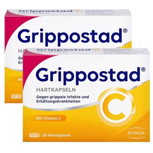 Grippostad C Hartkapseln bei Erkältung, 2x24 St Hartkapseln Produktbild