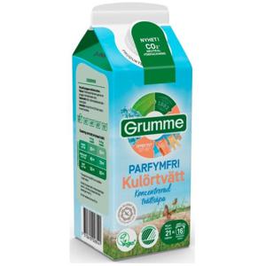 Grumme Parfymfri Kulörtvätt 750 ml produkt bild