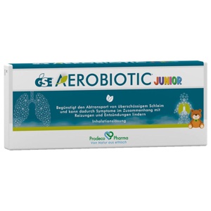 Gse Aerobiotic Junior Einm.Ampulle für Vern.Inhalation -Lösung, 10X5 ml Inhalationslösung Produktbild