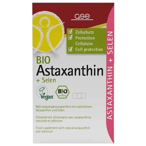 GSE Astaxanthin+Selen Bio Kapseln Produktbild