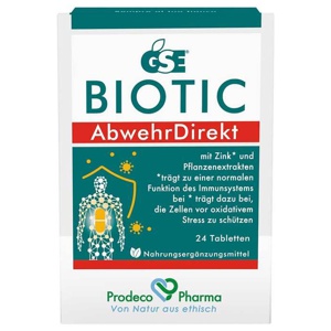 Gse Biotic Abwehrdirekt Tabletten, 24 St Tabletten Produktbild