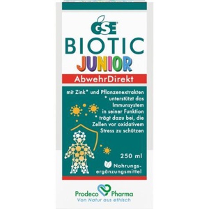 GSE Biotic Junior AbwehrDirekt Sirup Produktbild