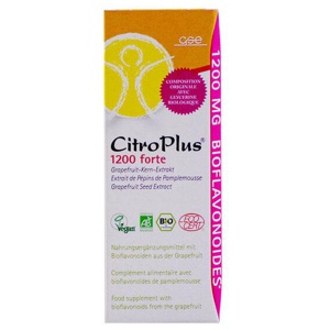 GSE CitroPlus 1200 Forte Bio Grapefruitkernextrakt Produktbild