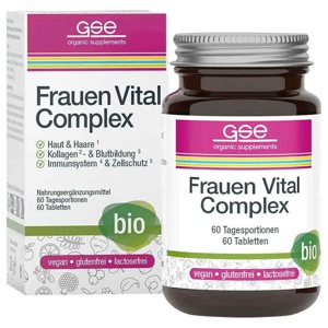 GSE Frauen Vital Complex Bio Tabletten Produktbild