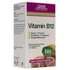 GSE Vitamin B12 Compact Bio Tabletten Produktbild