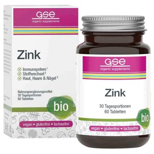 GSE Zink Compact Bio Tabletten Produktbild