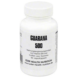 Guarana 500 Kapseln, 60 St Kapseln Produktbild
