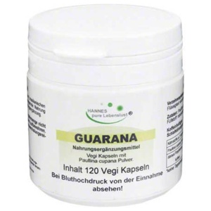 Guarana Pur Kapseln, 120 St Kapseln Produktbild
