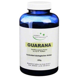 Guarana Pur Pulver, 250 g Pulver Produktbild