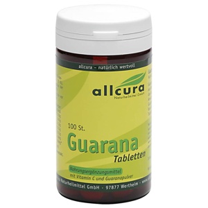 GUARANA TABLETTEN 200 mg Extraktpulver Produktbild