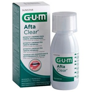 Gum AftaClear Mundskyl 120 ml produktbillede