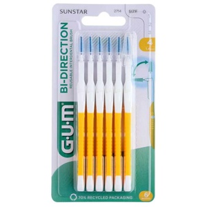 GUM BI-DIRECTION Interdentalb.1,4 mm gelb Produktbild