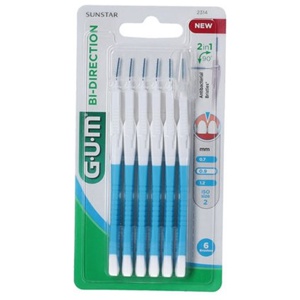 Gum Bi-direction Mellemrumsbørster 0,9 mm produktbillede