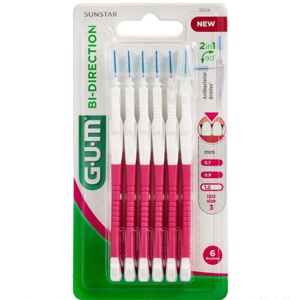 Gum Bi-Direction mellemrumsbørste - 6 stk. produktbillede