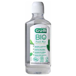 GuM Bio Mundspülung, 500 ml Mundwasser Produktbild