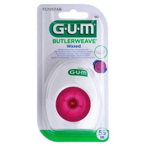 GUM BUTLERWEAVE waxed Zahnseide Produktbild