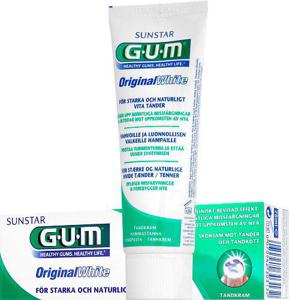 GUM Original White tandkräm 75 ml produkt bild