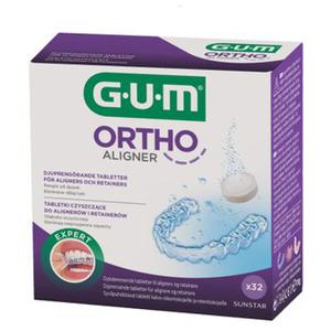 GUM Ortho Aligners Tandrengöring 32 st produkt bild