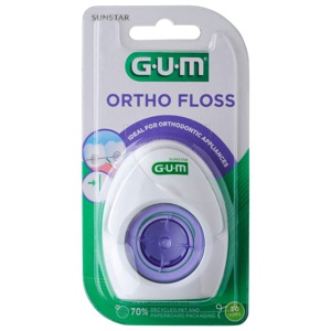 GUM® ORTHO FLOSS Zahnseide 1 St Produktbild