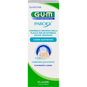 GUM PAROEX 0,06% CHX Mundspülung Produktbild