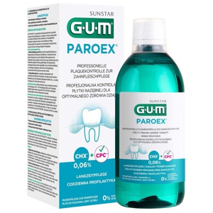GUM PAROEX MundspÃ¼lung 0,06% CHX Produktbild
