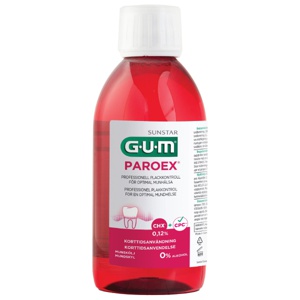Gum Paroex munnskyll klorhexidin 0,12%, 300 ml produktbilde