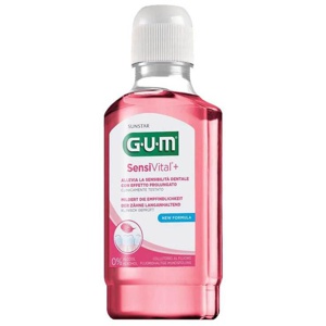GuM Sensivital + Mundspülung, 300 ml Mundwasser Produktbild