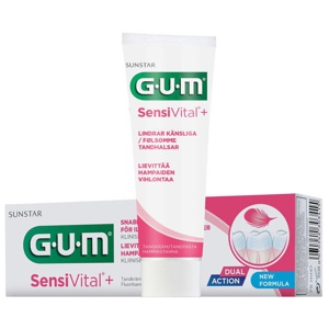GUM Sensivital+ Tandkräm 75 ml produkt bild