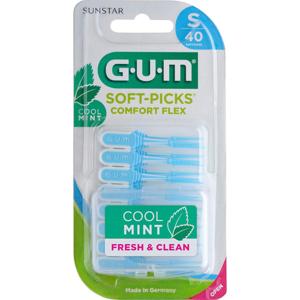 GUM Soft-Picks Comfort Flex Small Mint, 40 st produkt bild