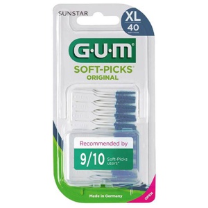 GUM Soft-Picks Original x-large, 40 St Zahnbürste Produktbild