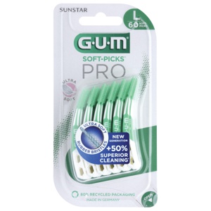 Gum Soft Picks Pro, Large, 60 stk. produktbilde