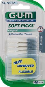 GUM Soft-Picks XL 40 st produkt bild