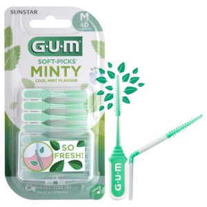 Gum Soft-Picks Comfort Flex M 40 stk produktbillede
