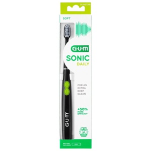 GUM SONIC DAILY Schallzahnbürste schwarz Produktbild