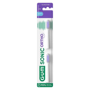 GUM SONIC ORTHO Ersatzbürstenköpfe Produktbild