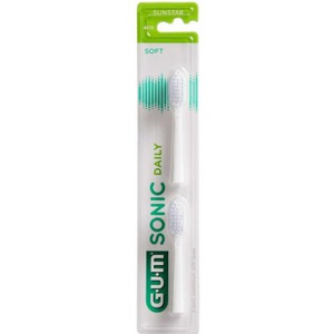 Gum Sonic Daily Børstehoveder 2 stk produktbillede