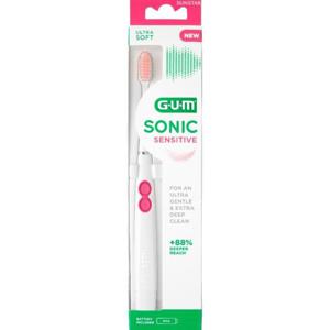 GUM Sonic Sensitive batteritandborste produkt bild