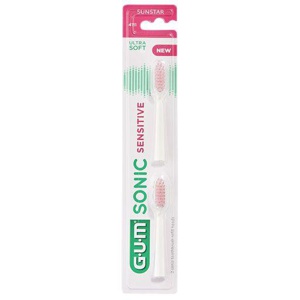 GUM SONIC SENSITIVE Ersatzbürstenköpfe Produktbild