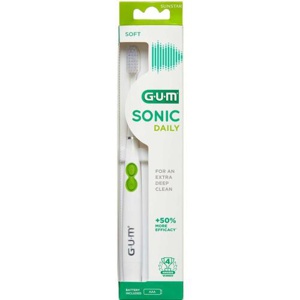 GUM Sonic Tandbørste Hvid produktbillede