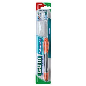 GUM Technique kompakt Zahnbürste soft Produktbild