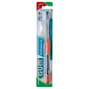 GUM Technique + ZahnbÃ¼rste kompakt weich Blister Produktbild