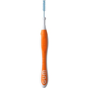 GUM TRAV-LER 0,9mm Kerze orange Interdentalbürsten +6Kappen 6 St Zahnbürste Produktbild