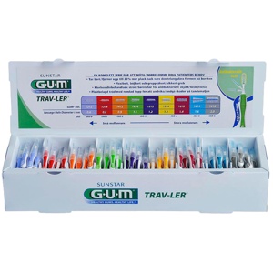 GUM TRAV-LER Sortiment Interdentalbürsten 9 St Zahnbürste Produktbild