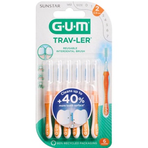 Gum Trav-ler mellemrumsbørster 0,9 mm produktbillede